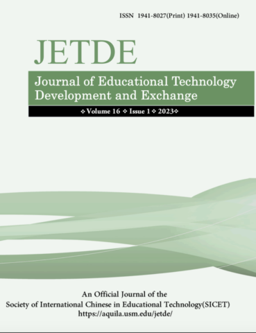 Journal of Educational Technology Development and Exchange cover