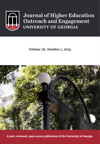 Journal of Higher Education Outreach and Engagement cover